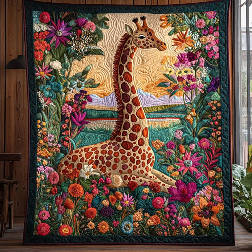 Petals And Patches Quilt Blanket