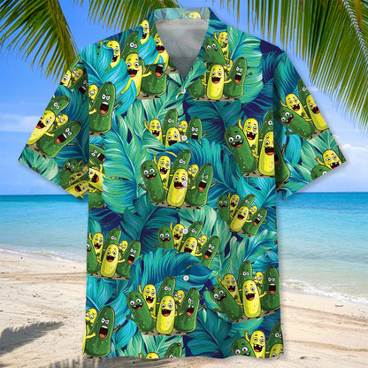 Pickle Squad Hawaiian Shirt, custom shirt gift for men