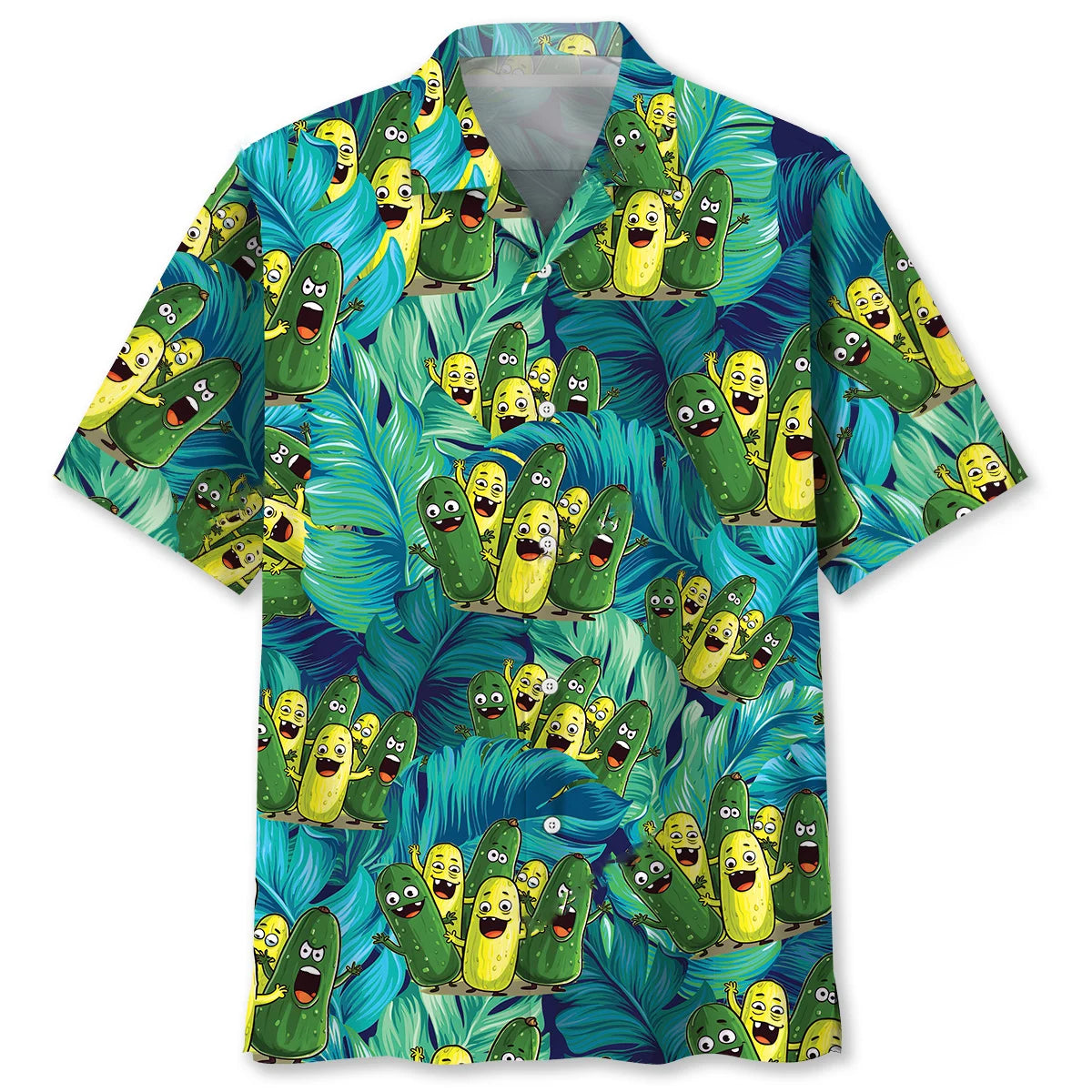 Pickle Squad Hawaiian Shirt, custom shirt gift for men (view 2)