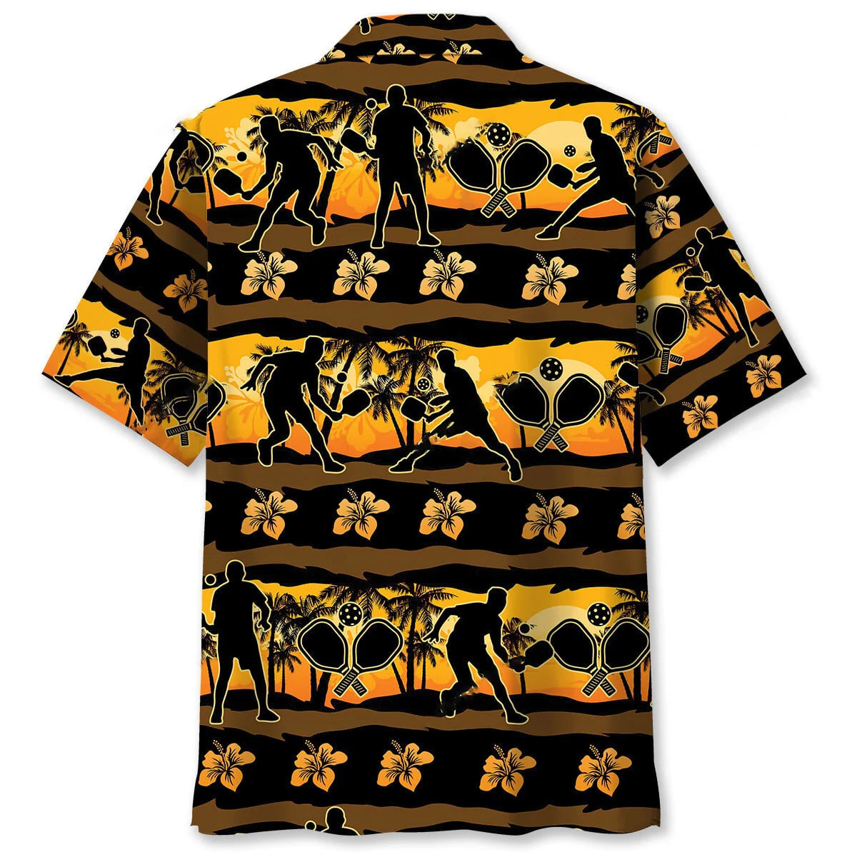 Pickleball Beach Hawaiian Shirt, custom shirt gift for men (view 2)