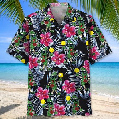 Pickleball Fun Hawaiian Shirt, custom shirt gift for men