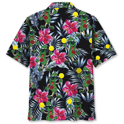 Pickleball Fun Hawaiian Shirt, custom shirt gift for men (view 2)