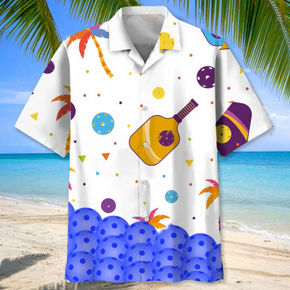 Pickleball Lovers Hawaiian Shirt, custom shirt gift for men