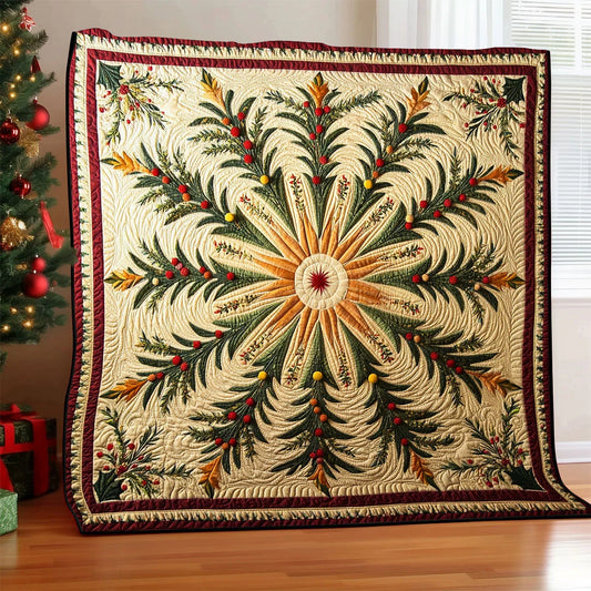 Pine Grove Circle Quilt Blanket