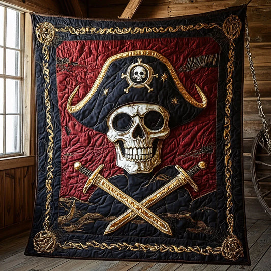 Pirate's Glory Quilt Blanket
