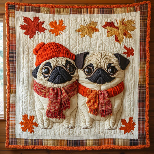Plaid Companions Quilt Blanket