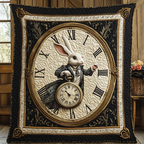 Pocketwatch Parade Quilt Blanket
