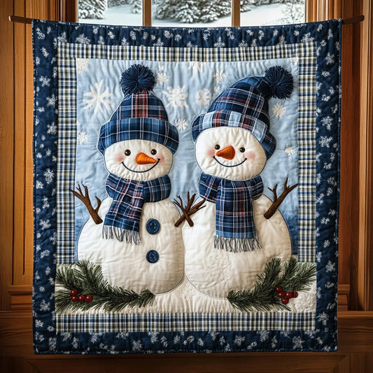 Polar Pair Quilt Blanket