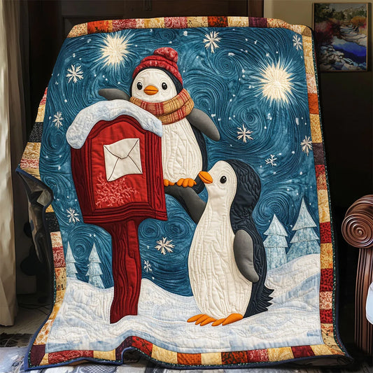 Polar Post Quilt Blanket