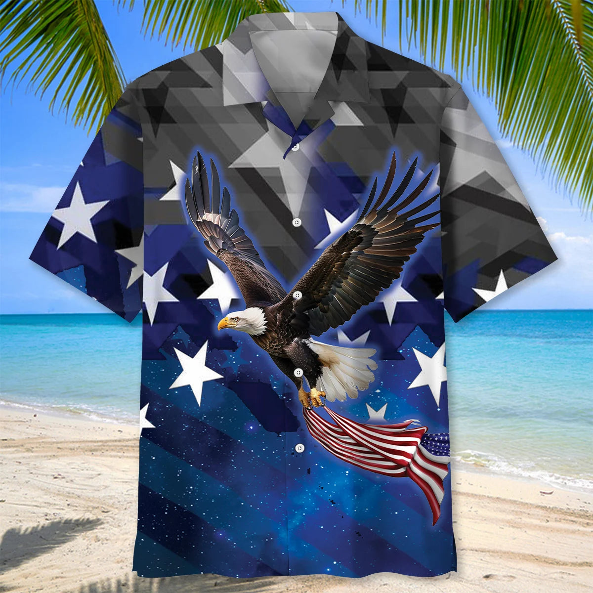 Police by Choice Hawaiian Shirt, custom shirt gift for men (view 2)