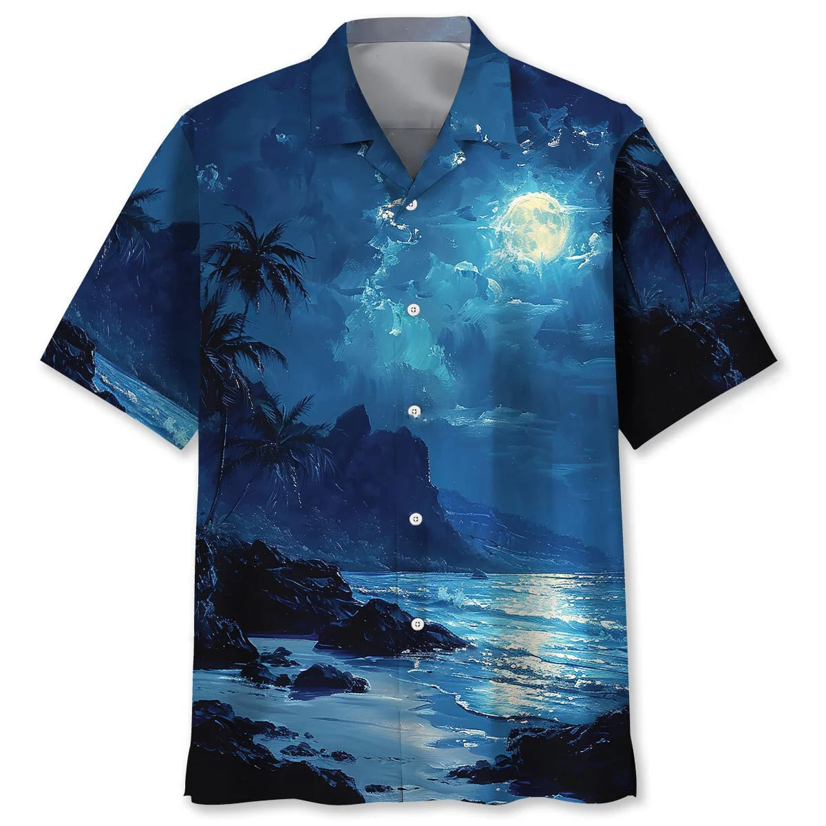 Police the Legend Has Retired Hawaiian Shirt, custom shirt gift for men (view 3)