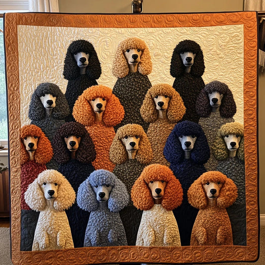 Poodle Quilt Blanket
