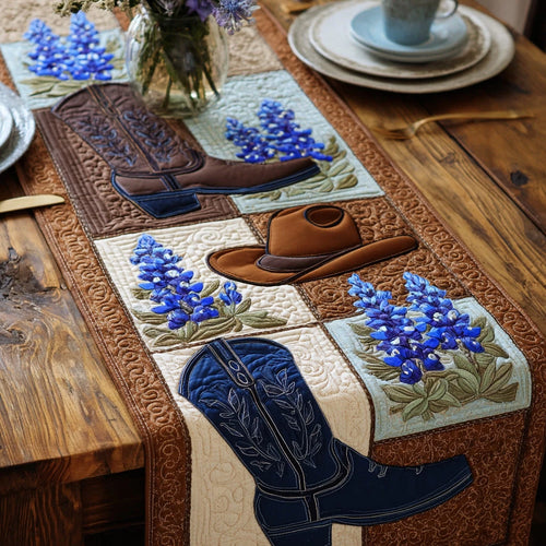 Prairie Morning Quilted Table Runner