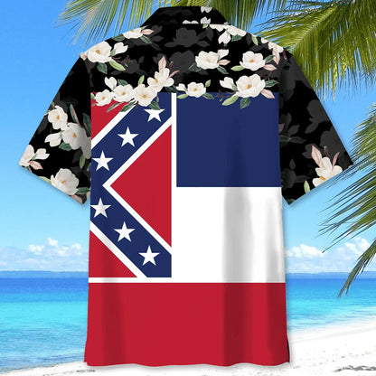 Proud Mississippi State Hawaiian Shirt, custom shirt gift for men (view 3)