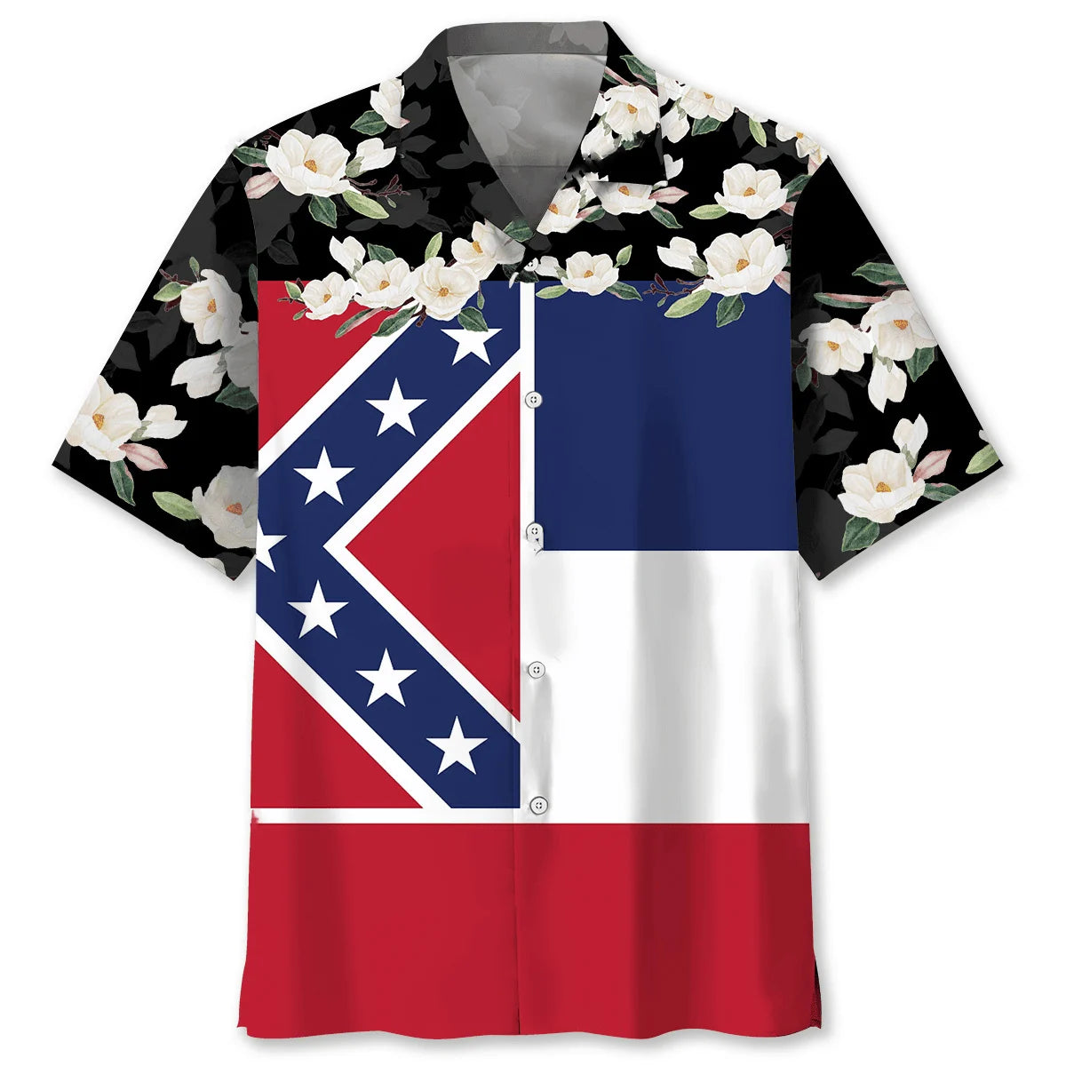 Proud Mississippi State Hawaiian Shirt, custom shirt gift for men (view 4)