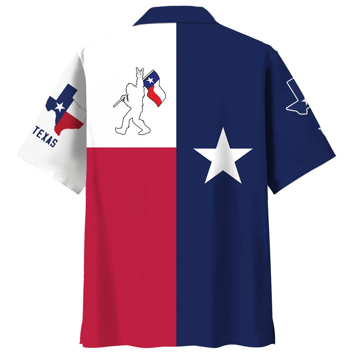 Proud Texas Hawaiian Shirt, custom shirt gift for men (view 3)