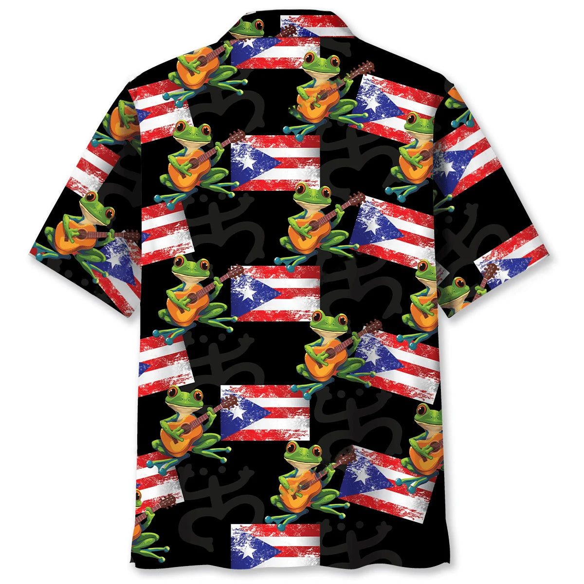 Puerto Rico Hawaiian Shirt, custom shirt gift for men (view 2)