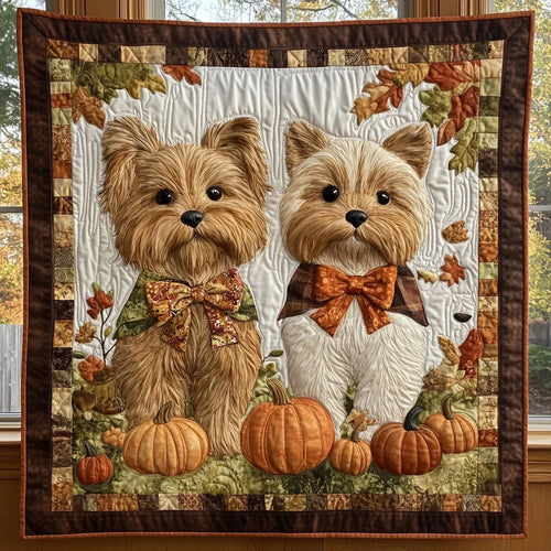 Pumpkin Pals Quilt Blanket