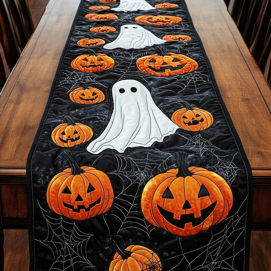 Pumpkin Patch Parade Quilted Table Runner