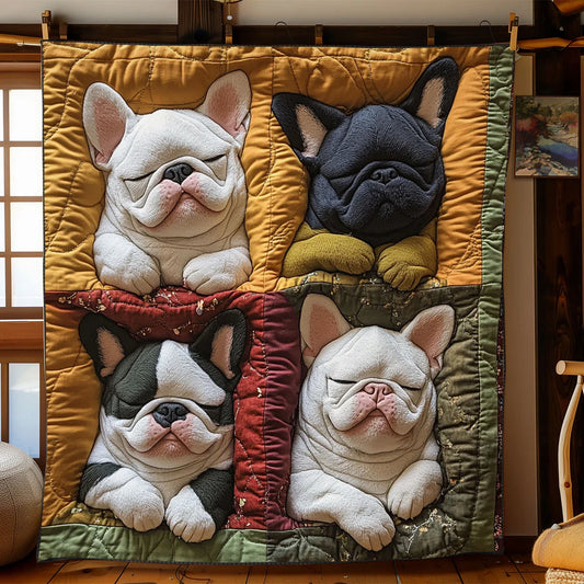 Puppy Haven Quilt Blanket