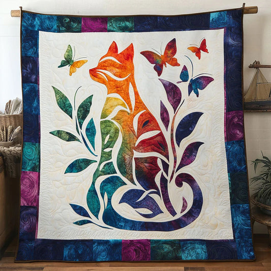 Pure Soul Cat Quilt Blanket