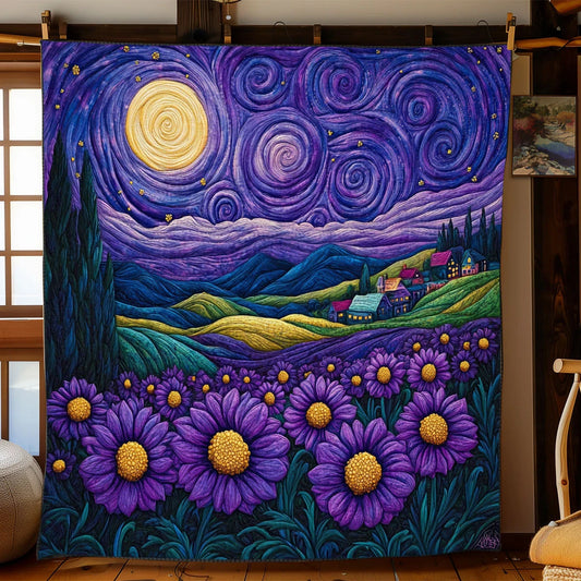 Purple Sky Wj08040171001015cl Quilt Blanket