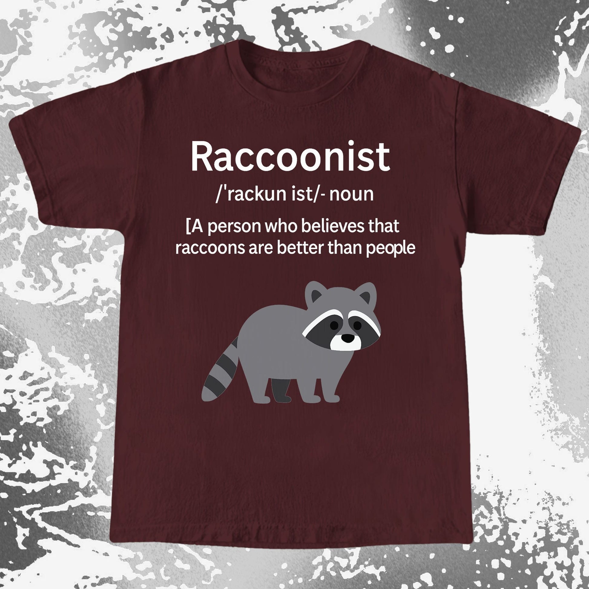 Raccoonist Raccoons Are Better Than People, funny meme tee gift (view 9)