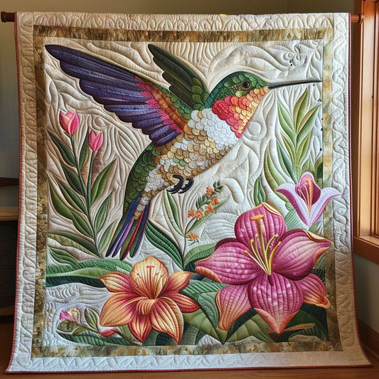 Radiant Garden Quilt Blanket
