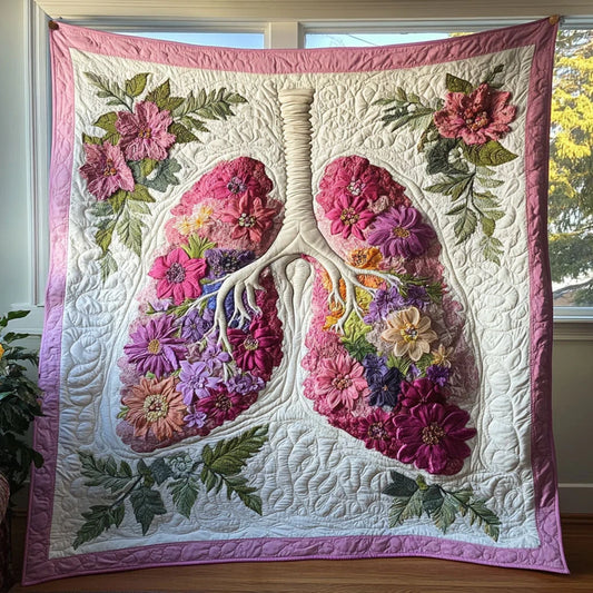 Radiant Lung Quilt Blanket