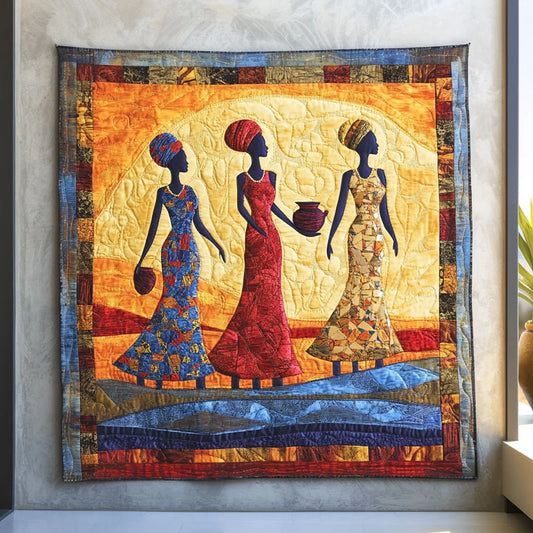 Radiant Queen Woman Quilt Blanket