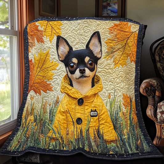 Rainday Gaze Quilt Blanket