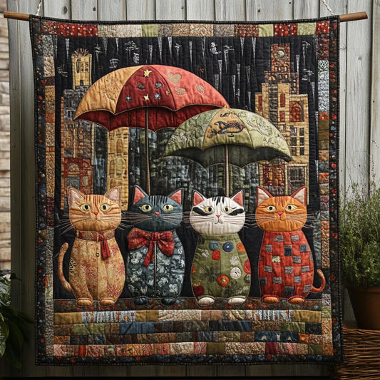 Rainy Skies Quilt Blanket