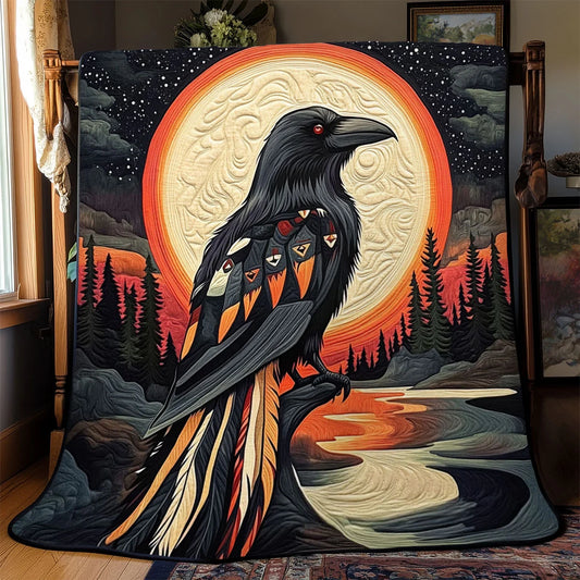 Raven Spirit Legacy Quilt Blanket