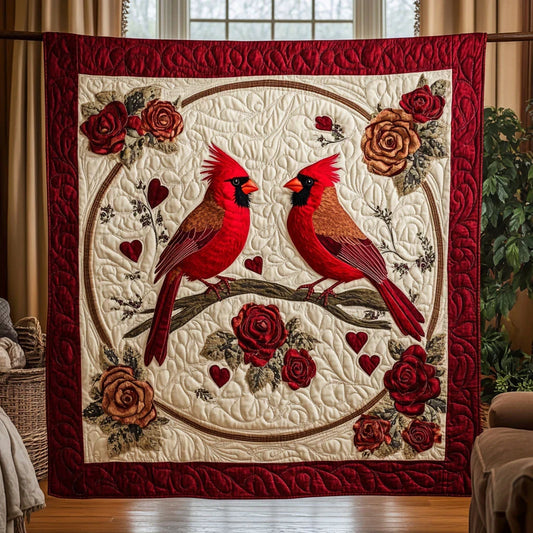 Red Promise Quilt Blanket