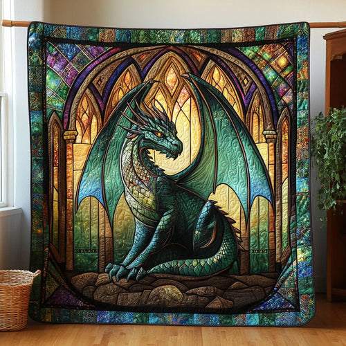 Regal Dragon Quilt Blanket