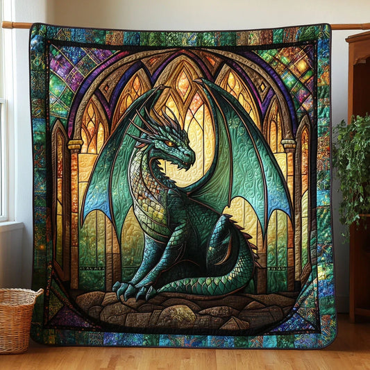 Regal Dragon Quilt Blanket