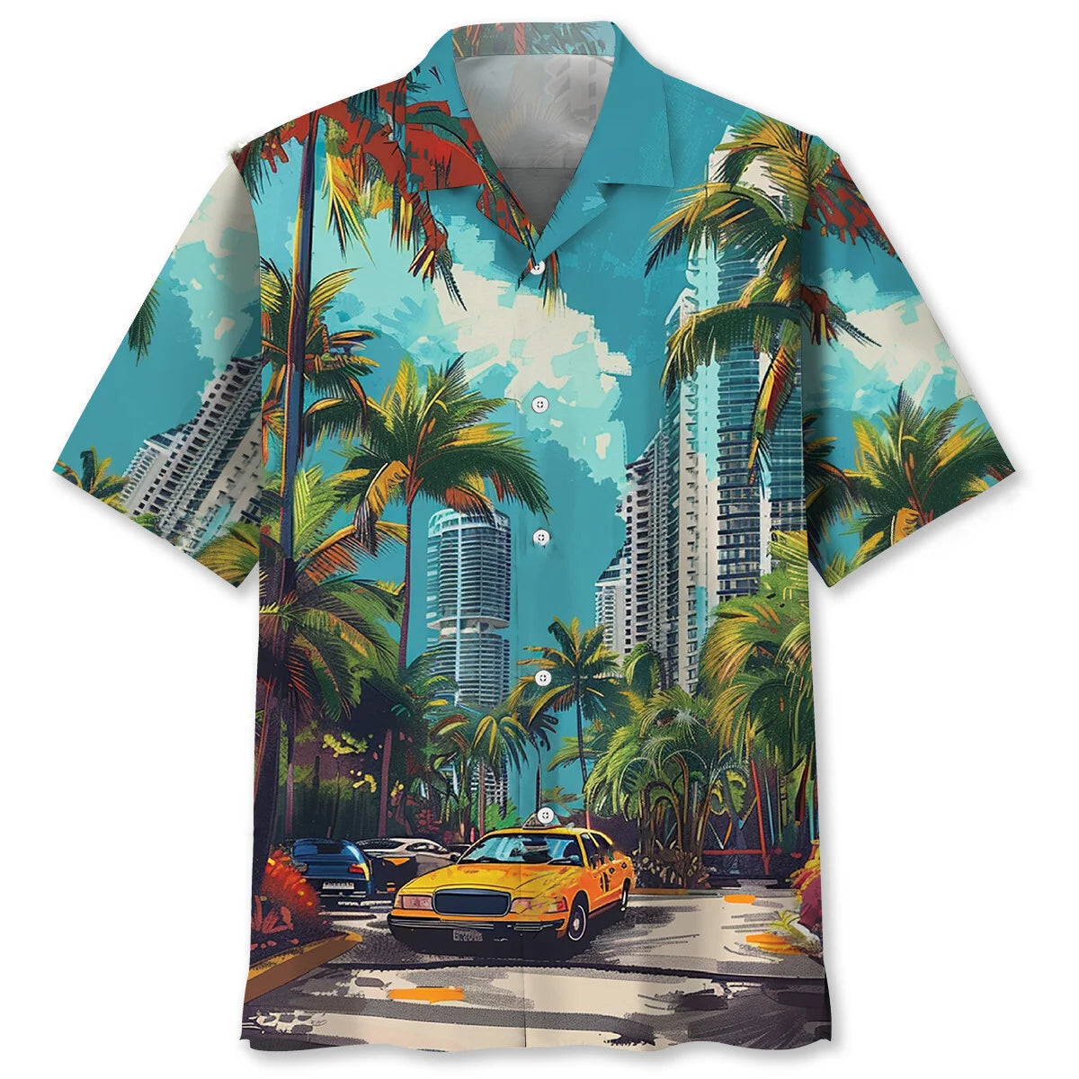 Retired Taxi Driver Hawaiian Shirt, custom shirt gift for men