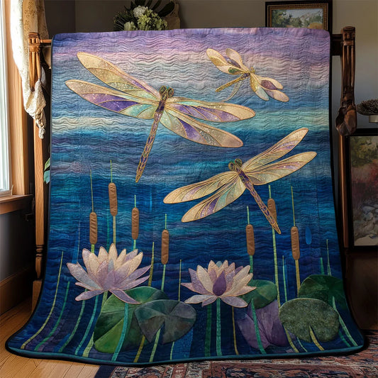 Rise From The Mud Quilt Blanket