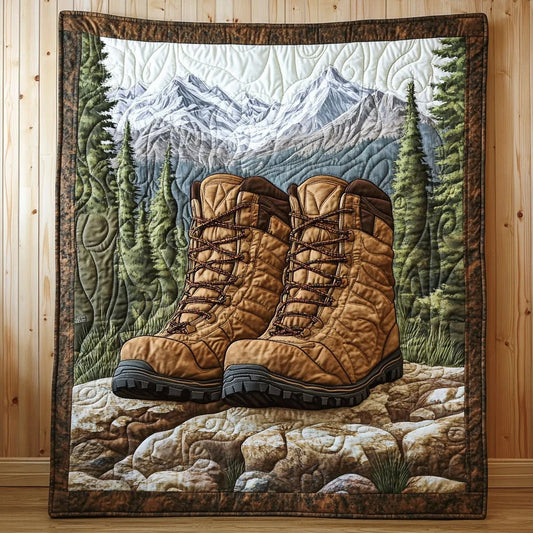 Rocky Path Quilt Blanket