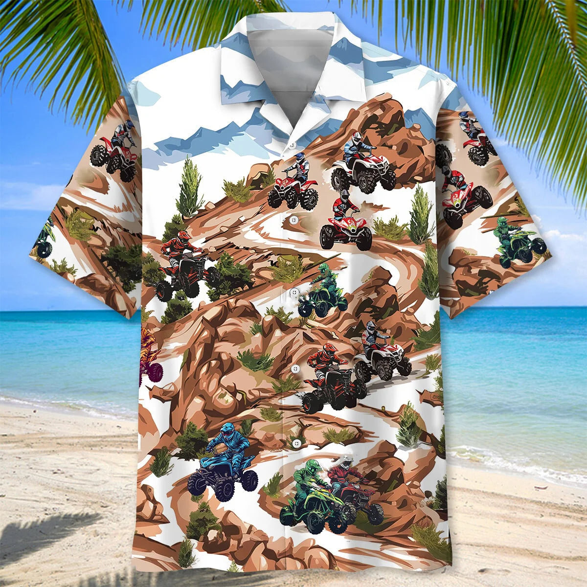 Rocky Mountain Atv Motocross Off Road Hawaiian Shirt, custom shirt gift for men