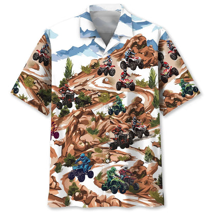 Rocky Mountain Atv Motocross Off Road Hawaiian Shirt, custom shirt gift for men (view 4)
