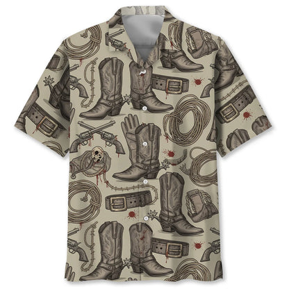 Rodeo Gear Classic Hawaiian Shirt, custom shirt gift for men