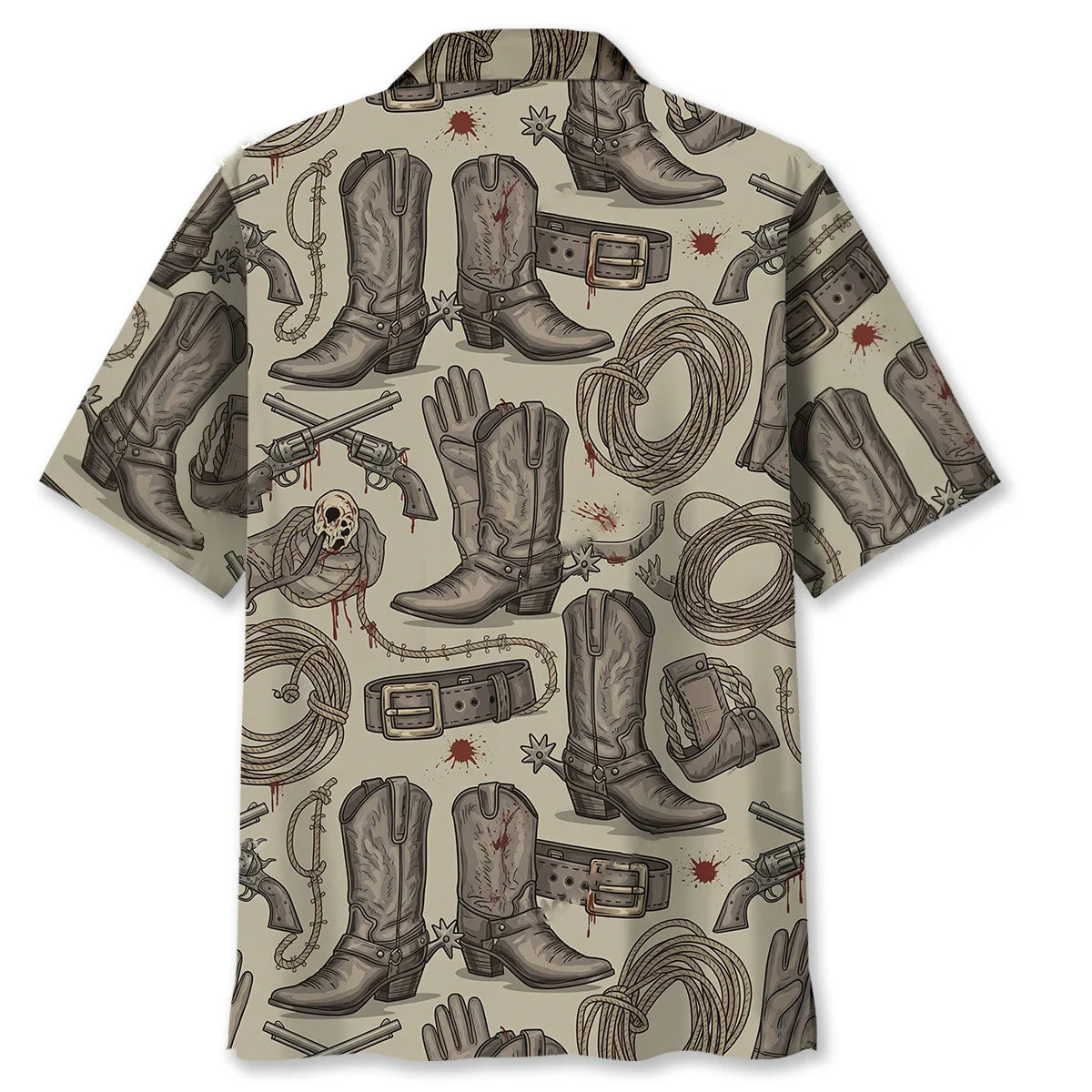 Rodeo Gear Classic Hawaiian Shirt, custom shirt gift for men (view 4)