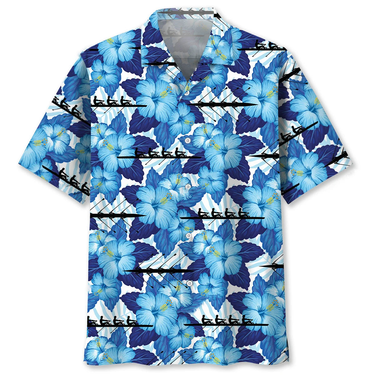 Rowing Competition Hawaiian Shirt, custom shirt gift for men