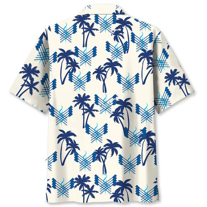 Rowing Tropical Hawaiian Shirt, custom shirt gift for men (view 2)