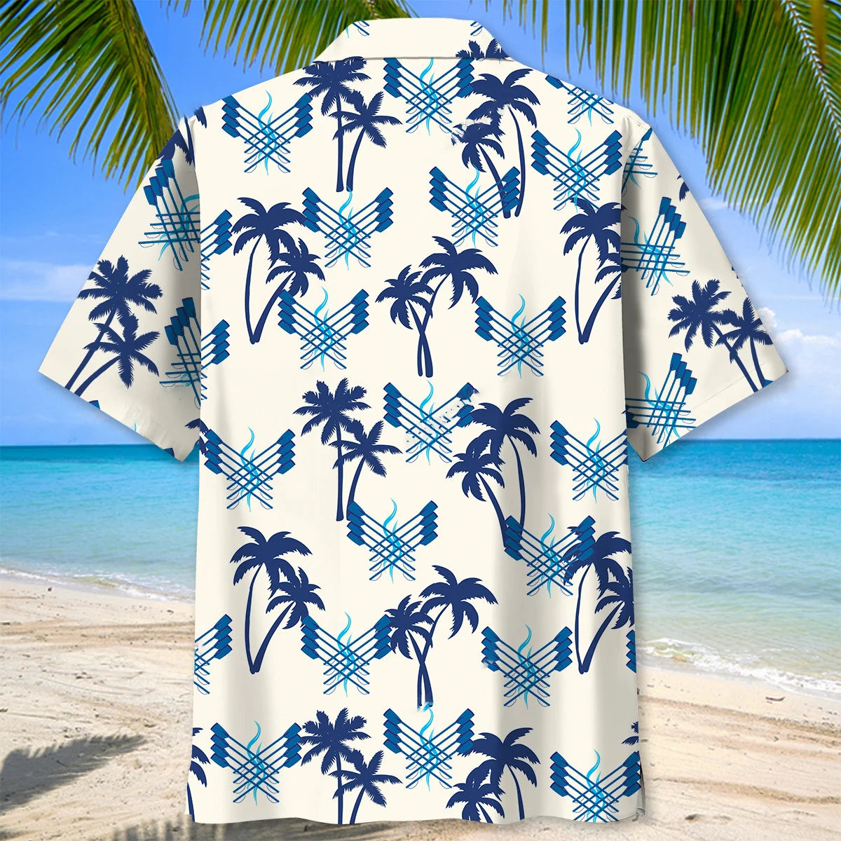 Rowing Tropical Hawaiian Shirt, custom shirt gift for men (view 4)