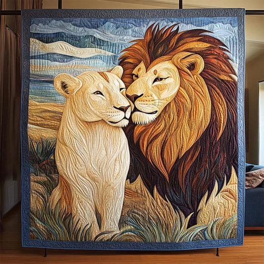 Royal Companions Quilt Blanket