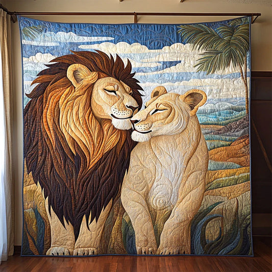 Royal Companions Quilt Blanket