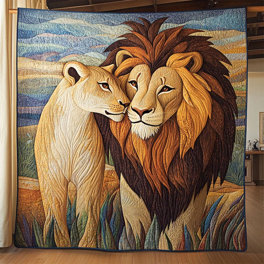 Royal Companions Quilt Blanket