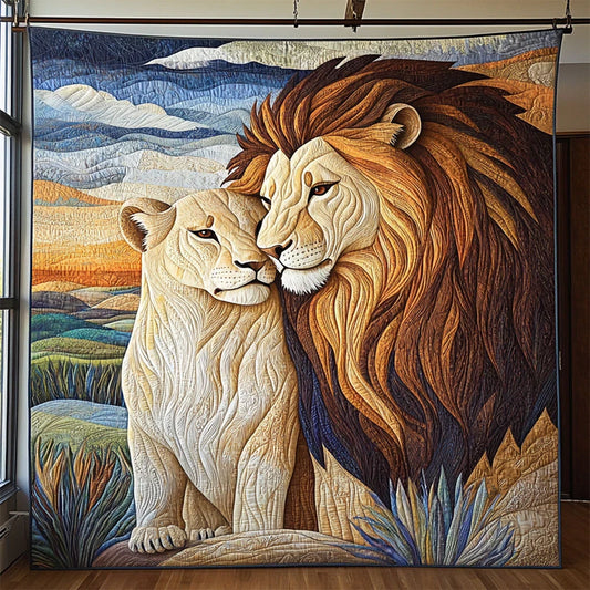 Royal Companions Quilt Blanket